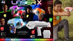 Customer Returns Manifested Laser X Revolution Blaster-to-Blaster 4-pack