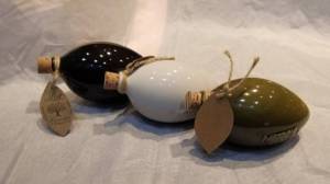 New Overstock Manifested Elegant Olive Ceramic Jars